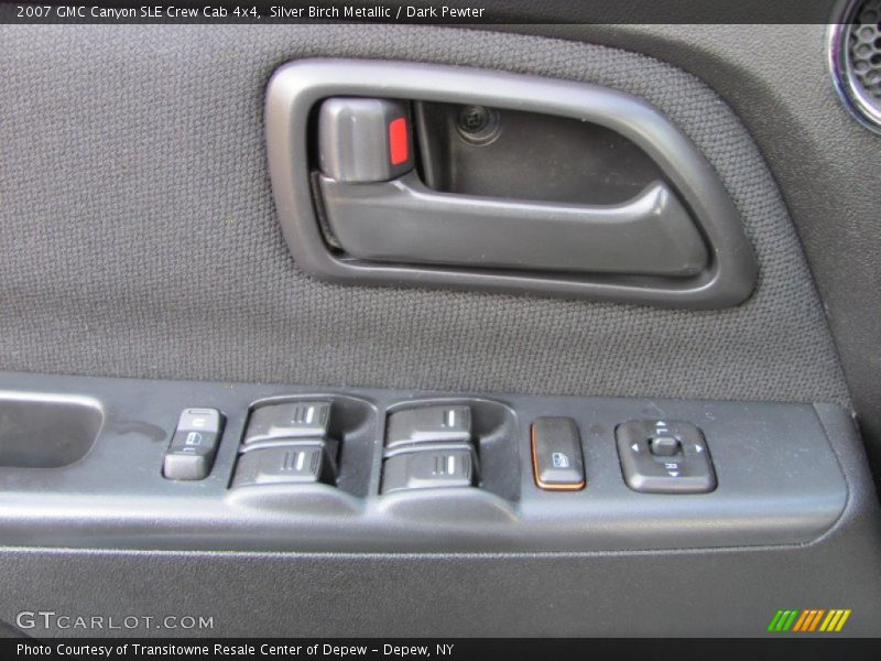 Silver Birch Metallic / Dark Pewter 2007 GMC Canyon SLE Crew Cab 4x4