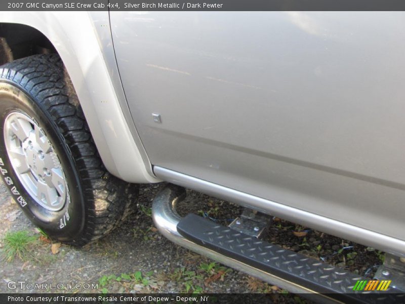 Silver Birch Metallic / Dark Pewter 2007 GMC Canyon SLE Crew Cab 4x4