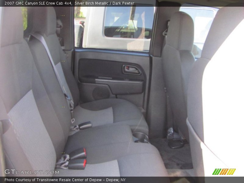 Silver Birch Metallic / Dark Pewter 2007 GMC Canyon SLE Crew Cab 4x4