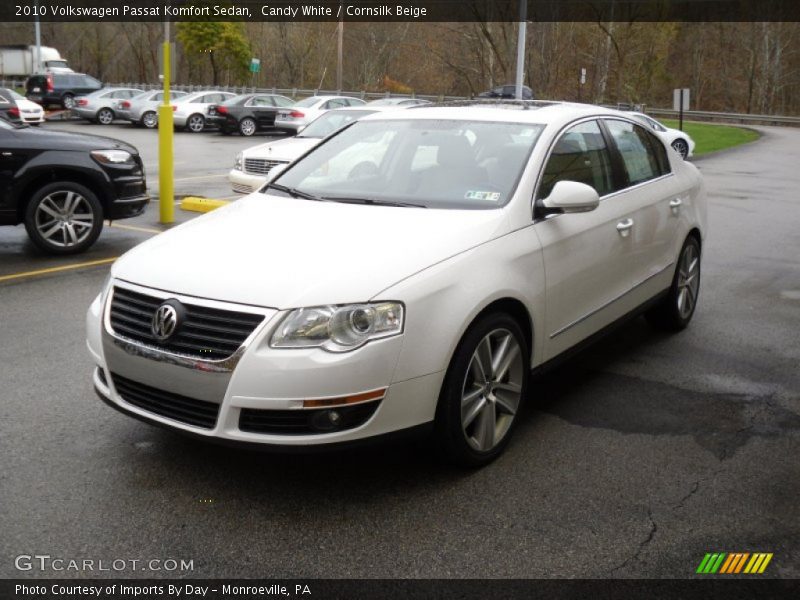 Candy White / Cornsilk Beige 2010 Volkswagen Passat Komfort Sedan