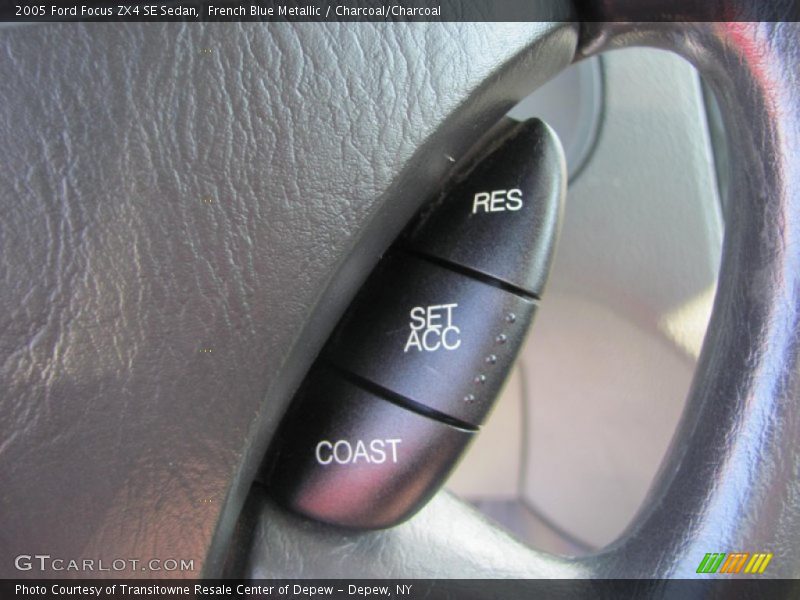 French Blue Metallic / Charcoal/Charcoal 2005 Ford Focus ZX4 SE Sedan