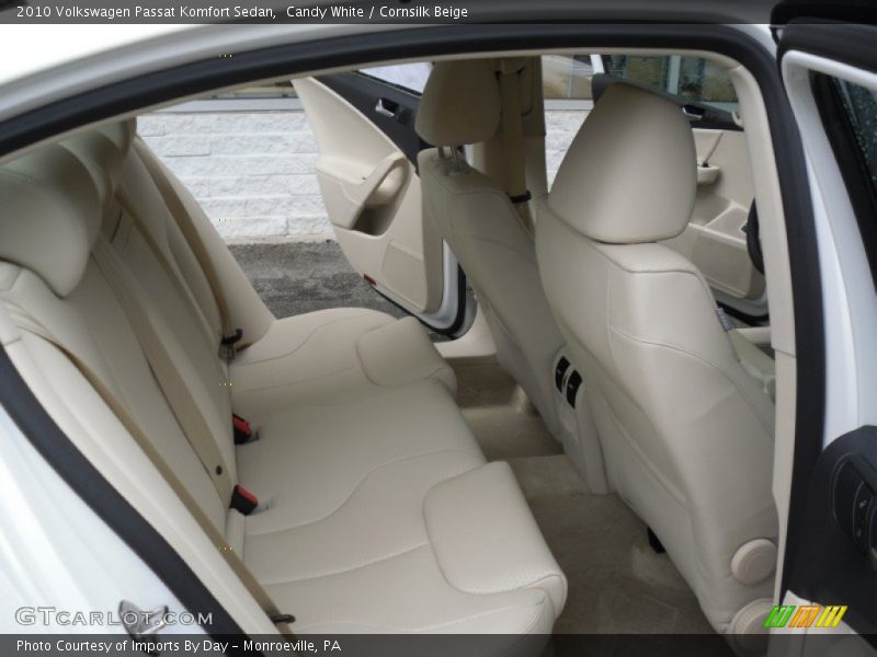 Candy White / Cornsilk Beige 2010 Volkswagen Passat Komfort Sedan