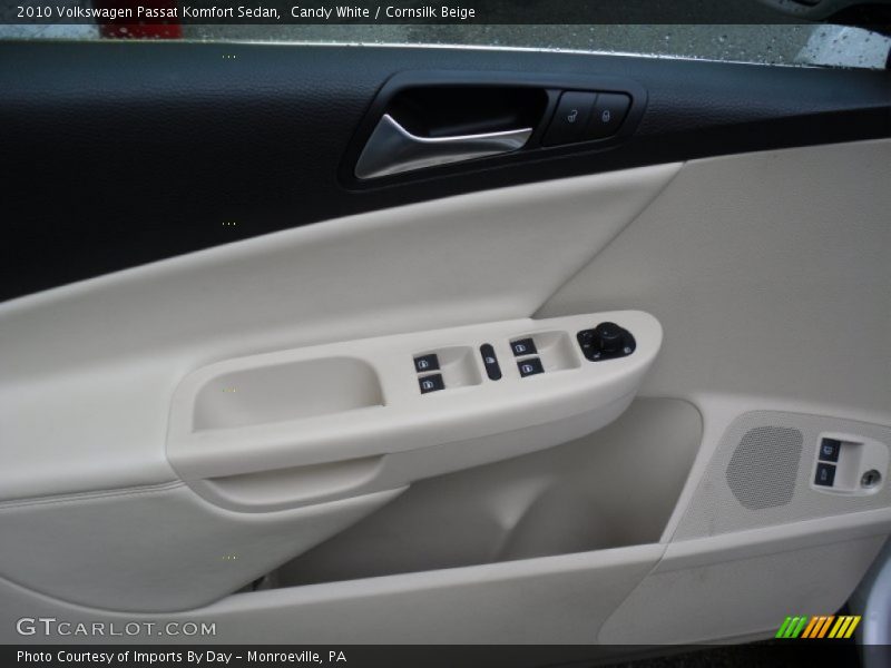 Candy White / Cornsilk Beige 2010 Volkswagen Passat Komfort Sedan