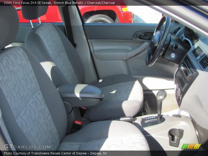 French Blue Metallic / Charcoal/Charcoal 2005 Ford Focus ZX4 SE Sedan