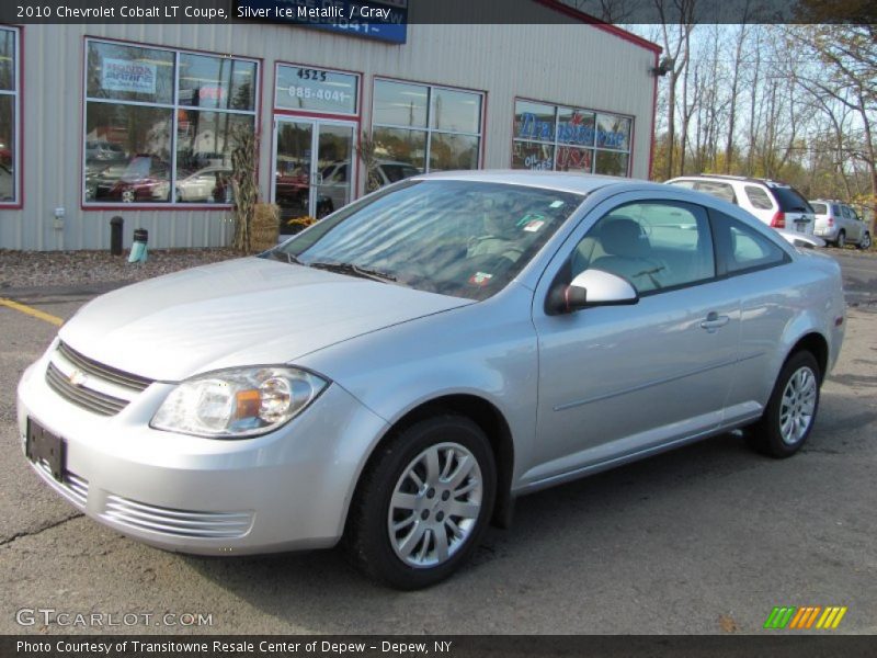 Silver Ice Metallic / Gray 2010 Chevrolet Cobalt LT Coupe
