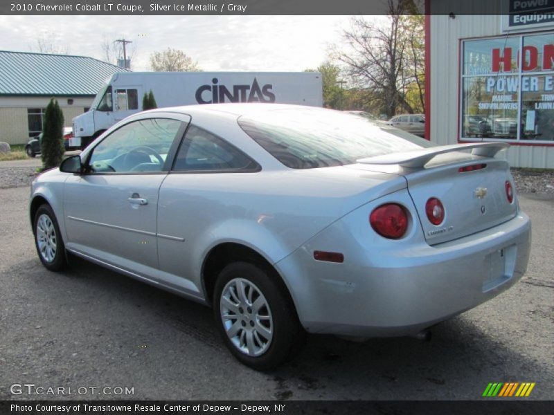 Silver Ice Metallic / Gray 2010 Chevrolet Cobalt LT Coupe