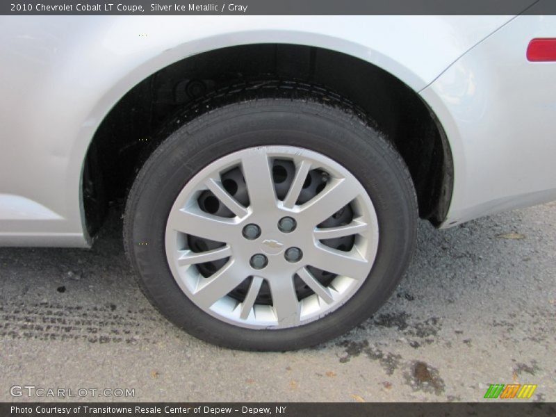 Silver Ice Metallic / Gray 2010 Chevrolet Cobalt LT Coupe