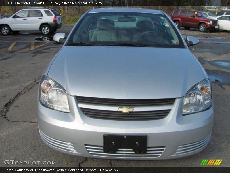 Silver Ice Metallic / Gray 2010 Chevrolet Cobalt LT Coupe