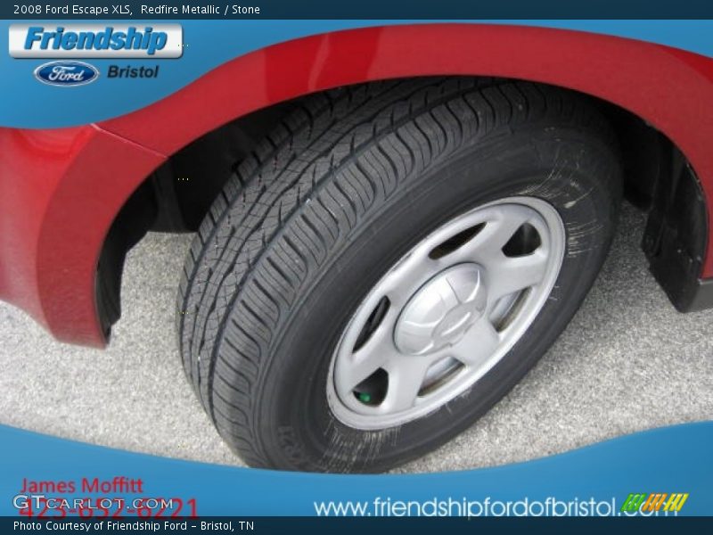 Redfire Metallic / Stone 2008 Ford Escape XLS