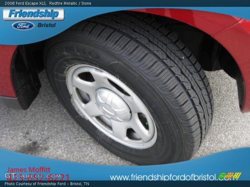 Redfire Metallic / Stone 2008 Ford Escape XLS