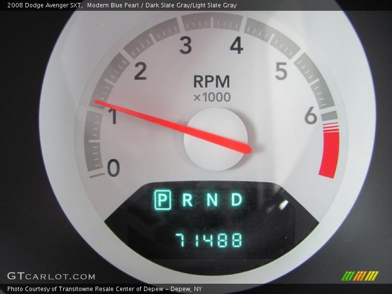 Modern Blue Pearl / Dark Slate Gray/Light Slate Gray 2008 Dodge Avenger SXT