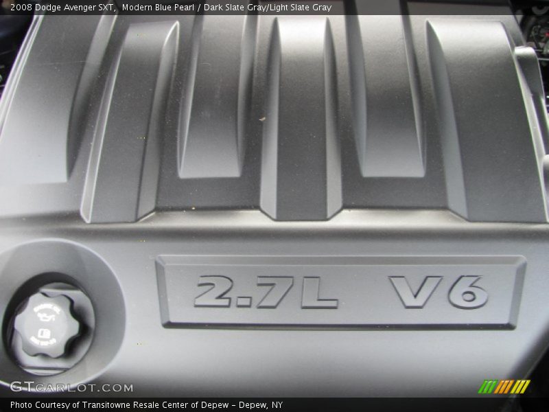 Modern Blue Pearl / Dark Slate Gray/Light Slate Gray 2008 Dodge Avenger SXT
