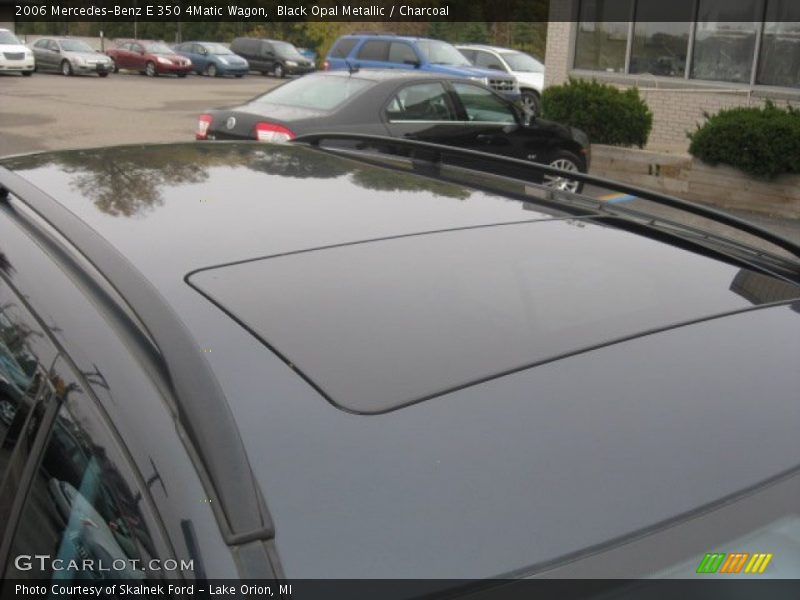Black Opal Metallic / Charcoal 2006 Mercedes-Benz E 350 4Matic Wagon