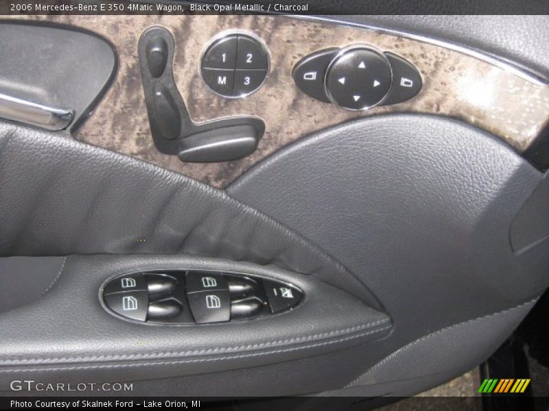 Black Opal Metallic / Charcoal 2006 Mercedes-Benz E 350 4Matic Wagon