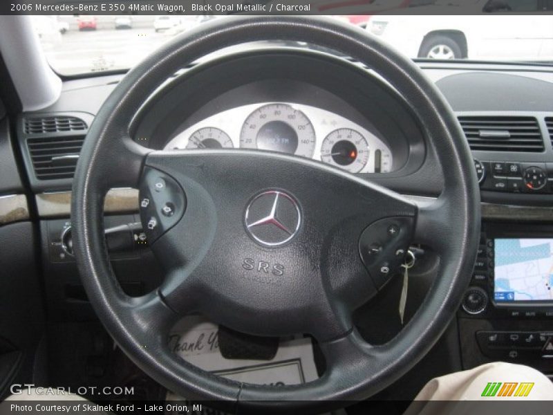 Black Opal Metallic / Charcoal 2006 Mercedes-Benz E 350 4Matic Wagon