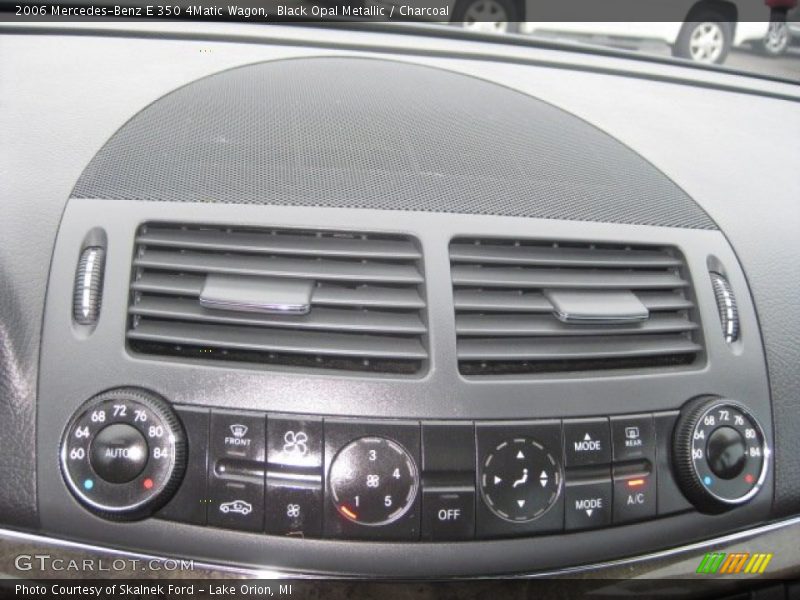Black Opal Metallic / Charcoal 2006 Mercedes-Benz E 350 4Matic Wagon