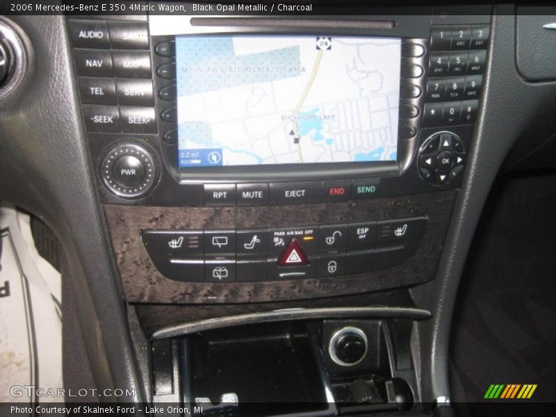 Black Opal Metallic / Charcoal 2006 Mercedes-Benz E 350 4Matic Wagon