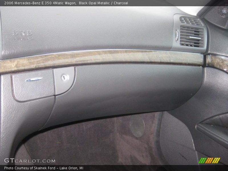 Black Opal Metallic / Charcoal 2006 Mercedes-Benz E 350 4Matic Wagon