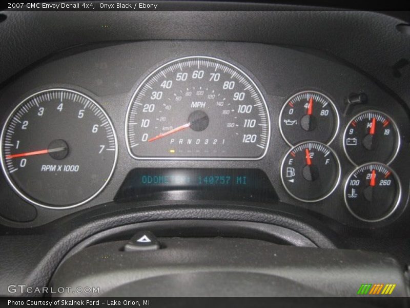 Onyx Black / Ebony 2007 GMC Envoy Denali 4x4