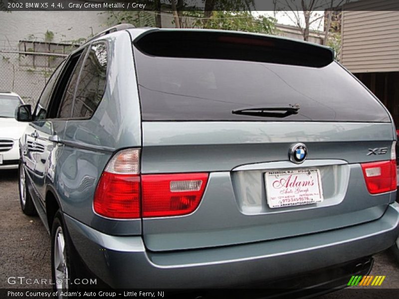 Gray Green Metallic / Grey 2002 BMW X5 4.4i