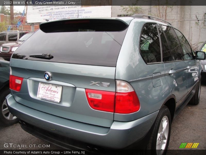 Gray Green Metallic / Grey 2002 BMW X5 4.4i