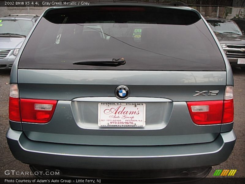 Gray Green Metallic / Grey 2002 BMW X5 4.4i