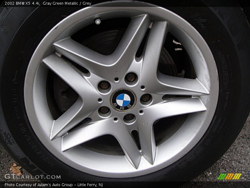 Gray Green Metallic / Grey 2002 BMW X5 4.4i