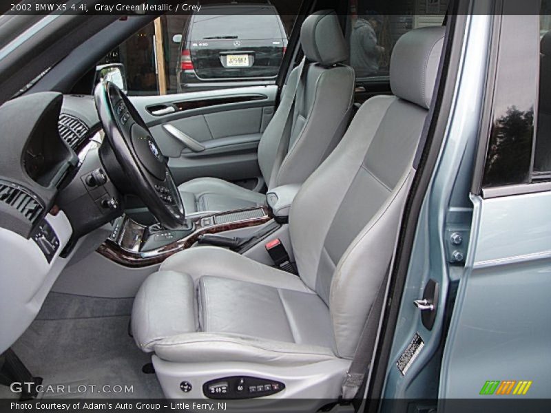 Gray Green Metallic / Grey 2002 BMW X5 4.4i