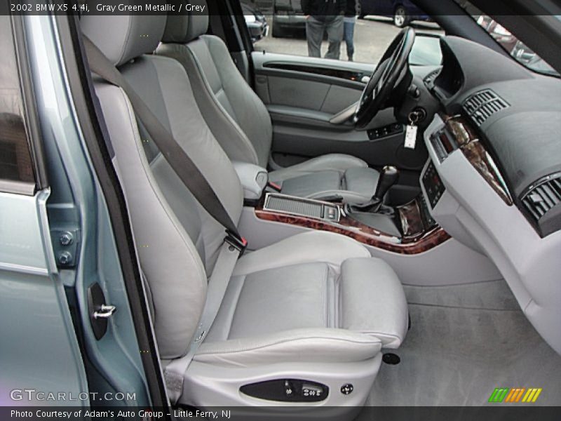 Gray Green Metallic / Grey 2002 BMW X5 4.4i