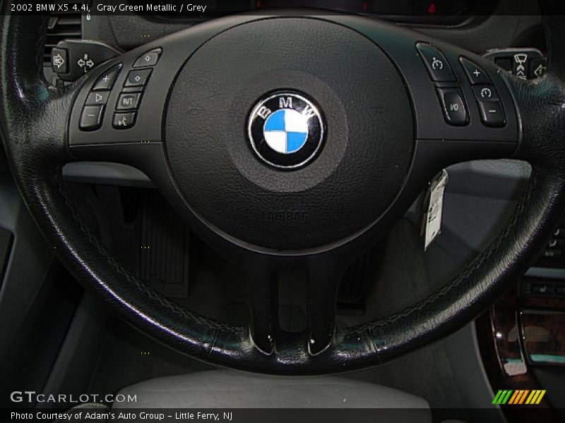 Gray Green Metallic / Grey 2002 BMW X5 4.4i