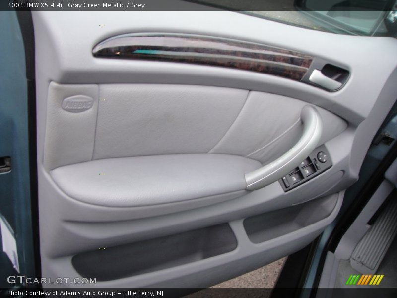 Gray Green Metallic / Grey 2002 BMW X5 4.4i