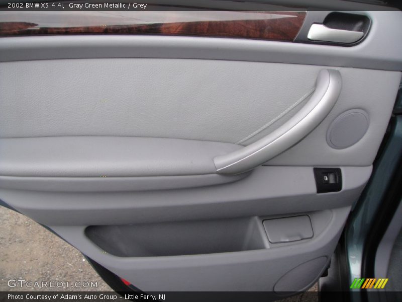 Gray Green Metallic / Grey 2002 BMW X5 4.4i