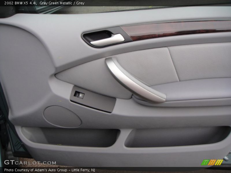 Gray Green Metallic / Grey 2002 BMW X5 4.4i
