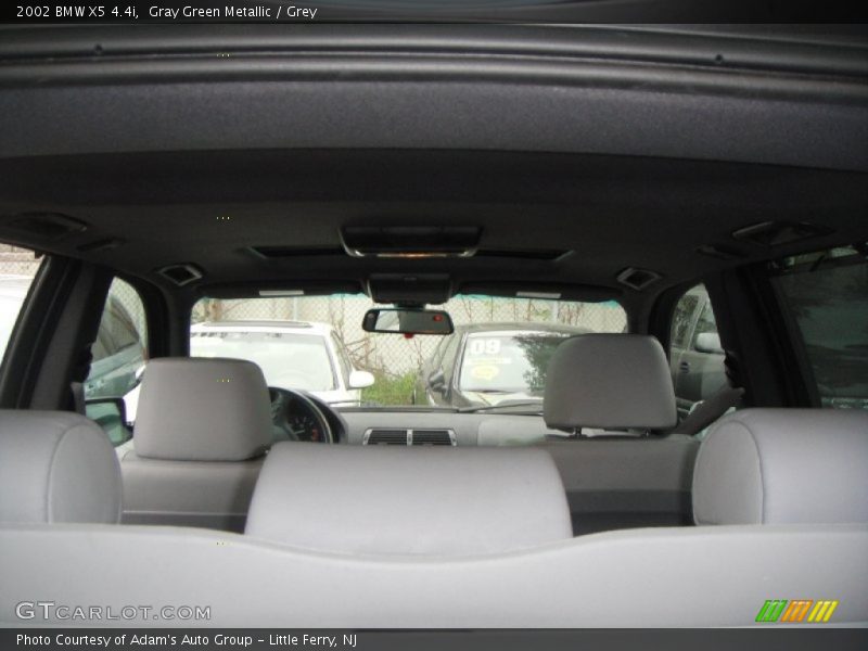 Gray Green Metallic / Grey 2002 BMW X5 4.4i