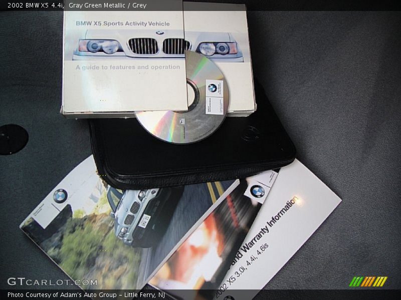 Gray Green Metallic / Grey 2002 BMW X5 4.4i