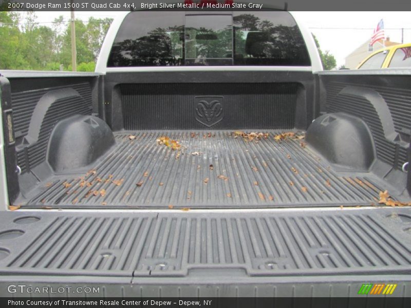 Bright Silver Metallic / Medium Slate Gray 2007 Dodge Ram 1500 ST Quad Cab 4x4