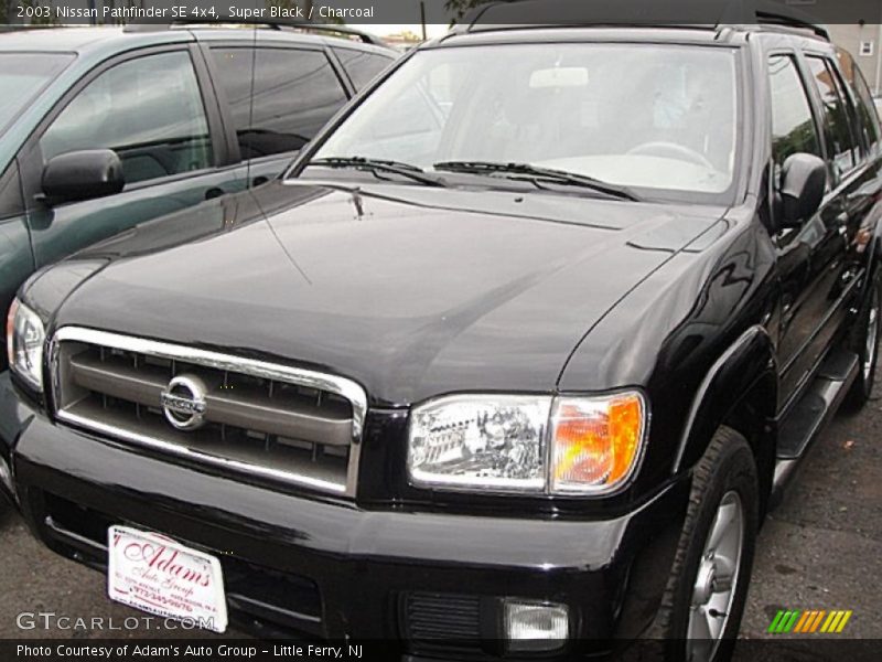 Super Black / Charcoal 2003 Nissan Pathfinder SE 4x4