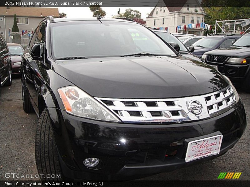 Super Black / Charcoal 2003 Nissan Murano SL AWD