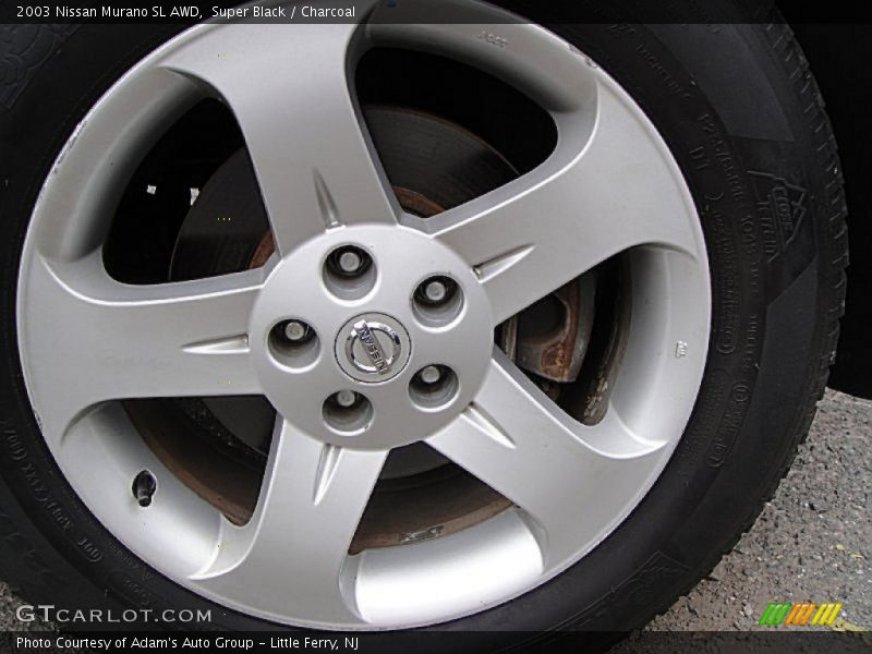 Super Black / Charcoal 2003 Nissan Murano SL AWD