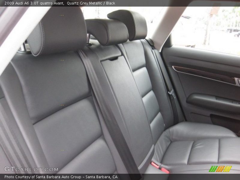 Quartz Grey Metallic / Black 2009 Audi A6 3.0T quattro Avant