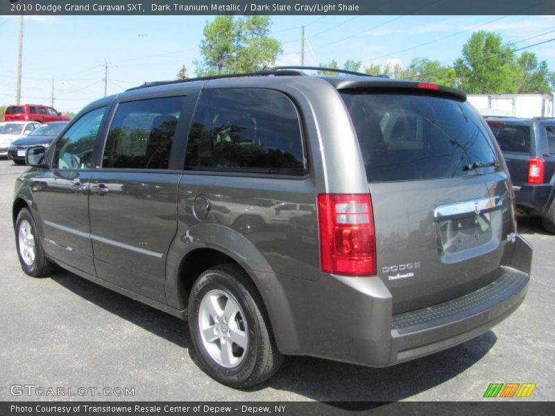 Dark Titanium Metallic / Dark Slate Gray/Light Shale 2010 Dodge Grand Caravan SXT
