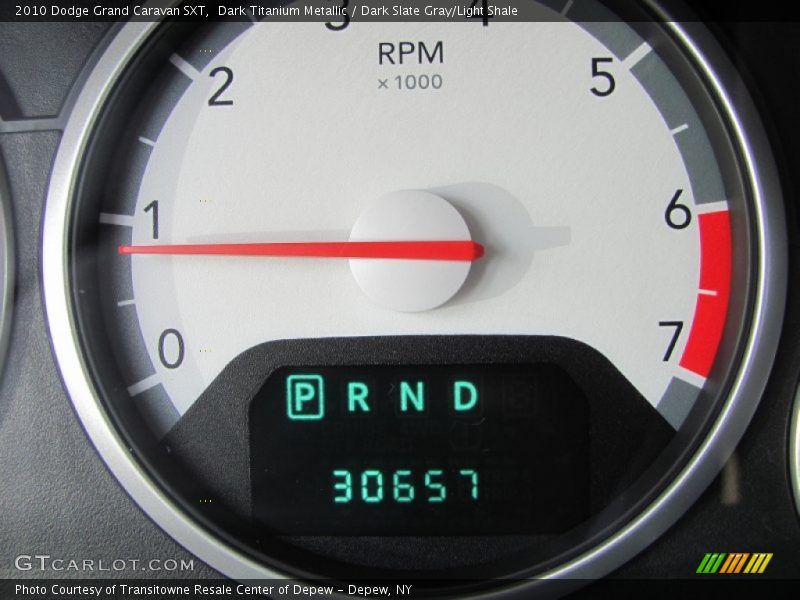 Dark Titanium Metallic / Dark Slate Gray/Light Shale 2010 Dodge Grand Caravan SXT