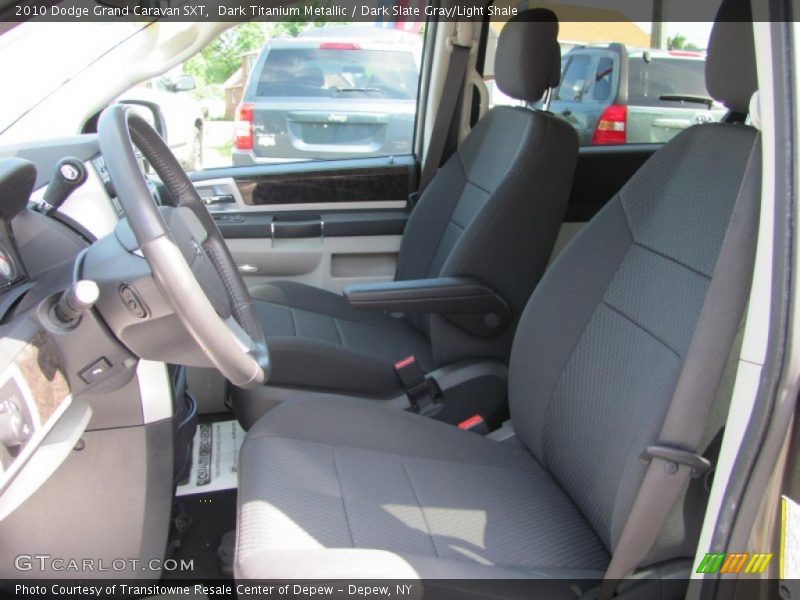 Dark Titanium Metallic / Dark Slate Gray/Light Shale 2010 Dodge Grand Caravan SXT