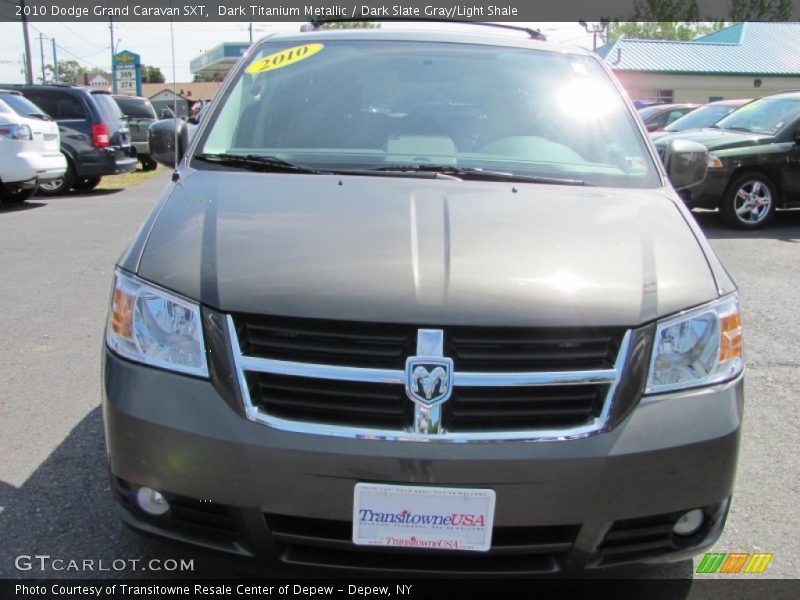 Dark Titanium Metallic / Dark Slate Gray/Light Shale 2010 Dodge Grand Caravan SXT