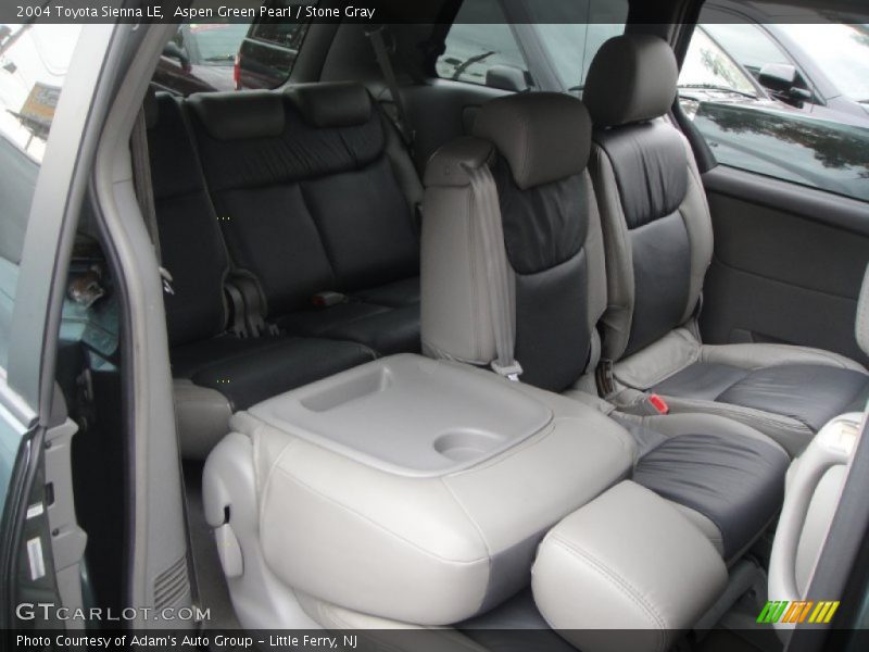 Aspen Green Pearl / Stone Gray 2004 Toyota Sienna LE