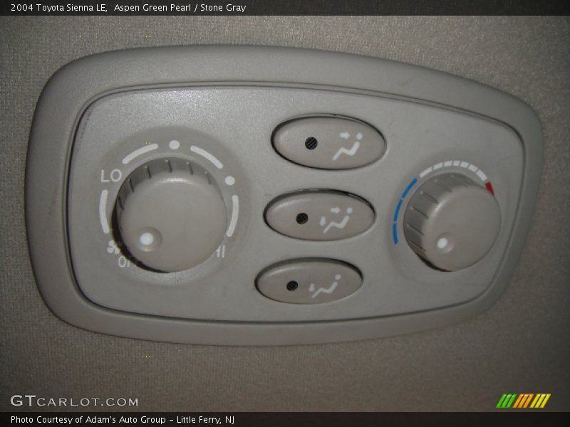 Aspen Green Pearl / Stone Gray 2004 Toyota Sienna LE