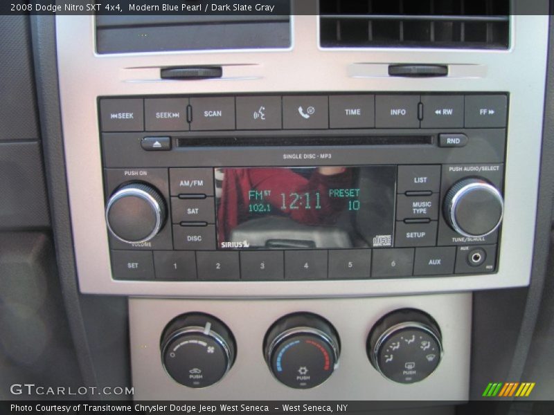 Modern Blue Pearl / Dark Slate Gray 2008 Dodge Nitro SXT 4x4