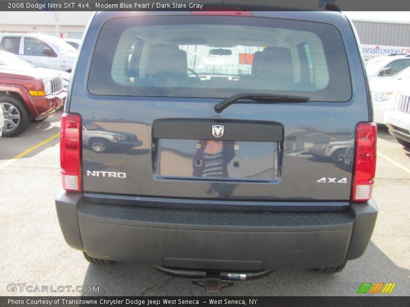Modern Blue Pearl / Dark Slate Gray 2008 Dodge Nitro SXT 4x4