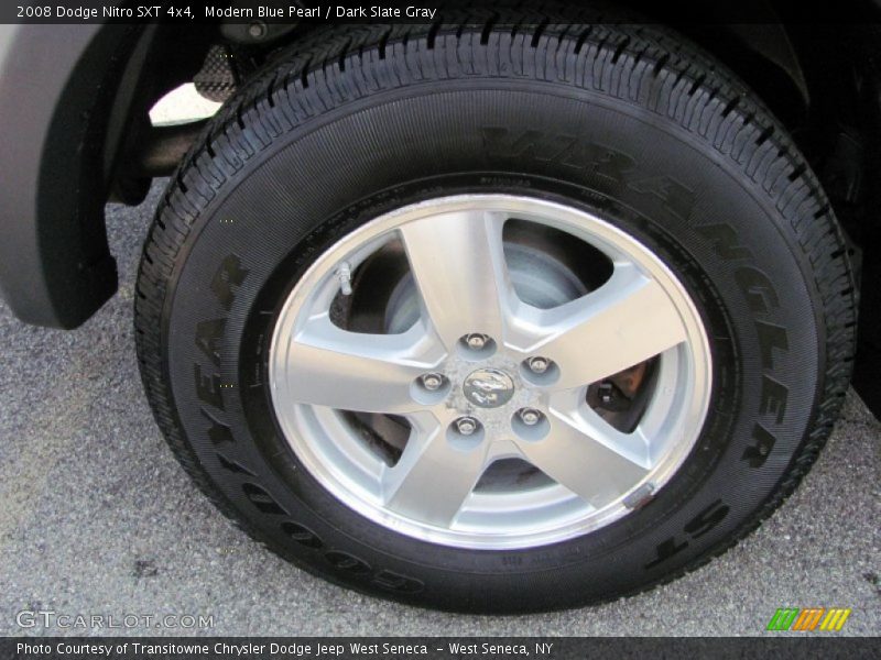 Modern Blue Pearl / Dark Slate Gray 2008 Dodge Nitro SXT 4x4