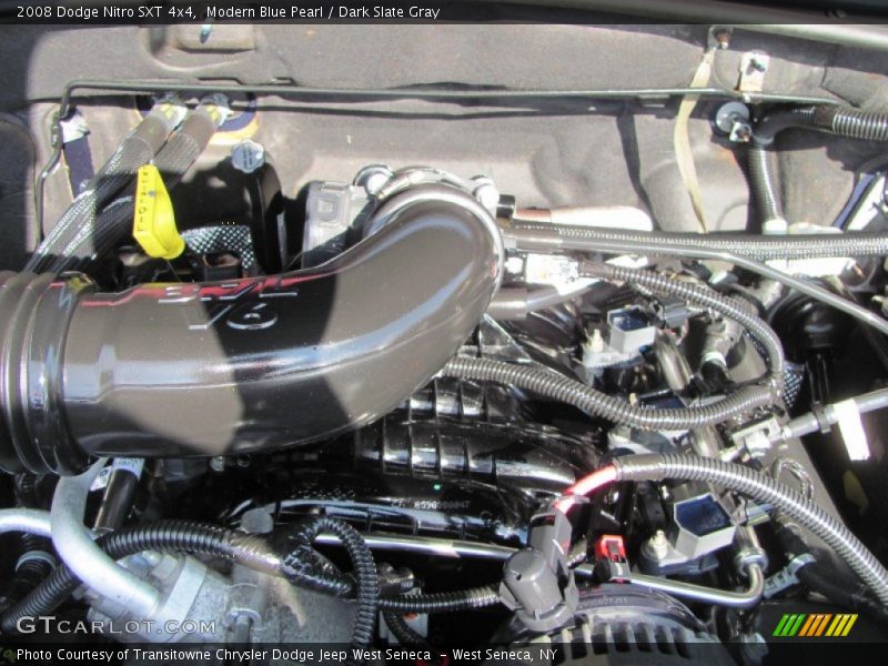 Modern Blue Pearl / Dark Slate Gray 2008 Dodge Nitro SXT 4x4